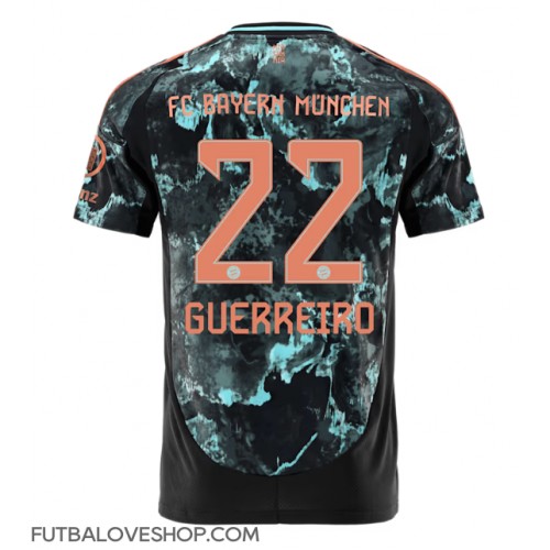 Dres Bayern Munich Raphael Guerreiro #22 Preč 2024-25 Krátky Rukáv